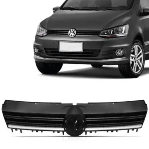 GRADE RADIADOR FOX 15/22 PRETO COM FRISO PRATA IMPORTADA