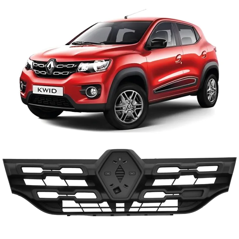 GRADE RADIADOR KWID 17/19 PRETA FRISO PRETO IMPORTADA