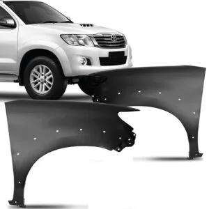 PARALAMA HILUX 12/15 COM FURO MOLDURA SEM FURO PISCA IMPORTADO