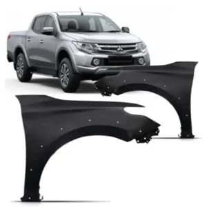 PARALAMA L200 TRITON SPORT 17/25 SEM FURO PISCA COM FURO MOLDURA IMPORTADO