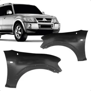 PARALAMA PAJERO FULL 01/07 COM FURO MOLDURA IMPORTADO