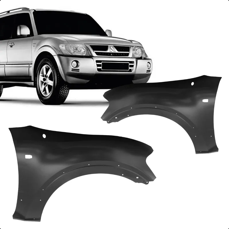 PARALAMA PAJERO FULL 01/07 COM FURO MOLDURA IMPORTADO