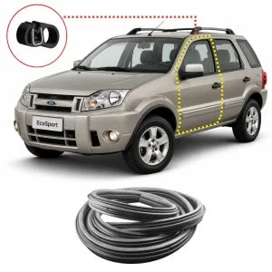 BORRACHA PORTA ECOSPORT 03/12 COM ABA