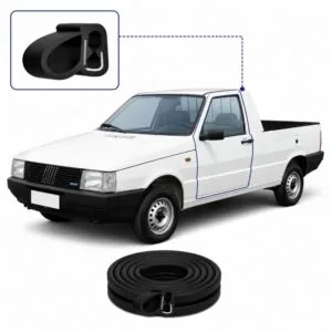 BORRACHA PORTA FIORINO 80/88 1 BULBO