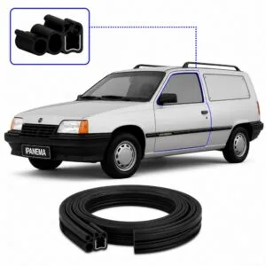 BORRACHA PORTA IPANEMA 89/96 ABA PRETA