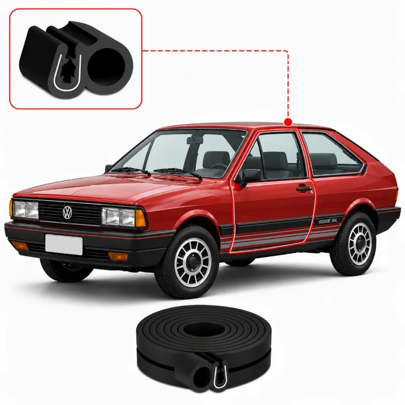BORRACHA PORTA PASSAT 77/90 SEM ABA