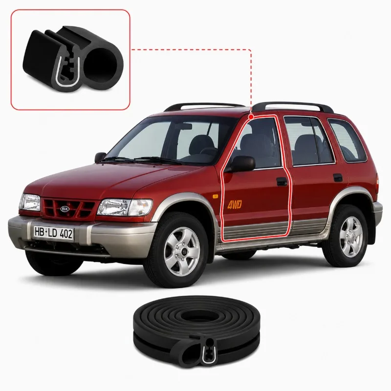 BORRACHA PORTA SPORTAGE 95/03 SEM ABA