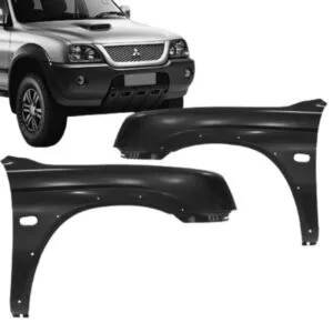PARALAMA L200 SPORT/ OUTDOOR/ SAVANA 04/12 COM FURO MOLDURA COM FURO PISCA IMPORTADO