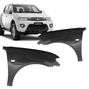 PARALAMA L200 TRITON 07/16 SEM FURO MOLDURA COM FURO PISCA IMPORTADO