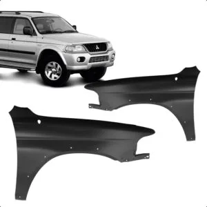 PARALAMA PAJERO SPORT 00/04 COM FURO MOLDURA IMPORTADO